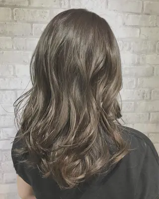 ミディアム カラー パーマ ヘアアレンジ 心斎橋/縮毛矯正/ 髪質改善　吉見勇亮のヘアスタイル