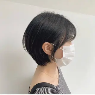 ショート 🌟ショート/シ ョートボブ/岡田🌟のヘアスタイル