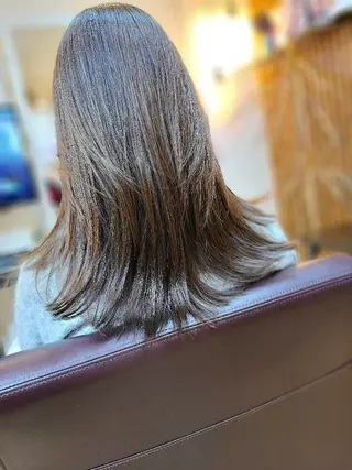 ロング シ マのヘアスタイル