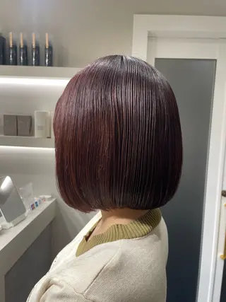 ショート カラー 🩰ニシムラヒカリ 半個室salon♡*のヘアスタイル