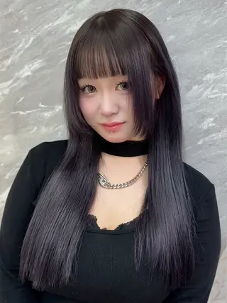 ロング 韓国風🤍エクステ 🪽あんじぇ【池袋】のヘアスタイル