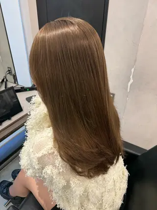 ロング カラー 透明感カラー✨艶髪 制作🌱山根あゆみのヘアスタイル