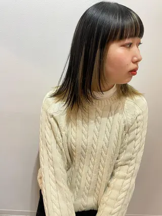 ミディアム カラー ショート/ボブ/ 吉祥寺/ryoのヘアスタイル