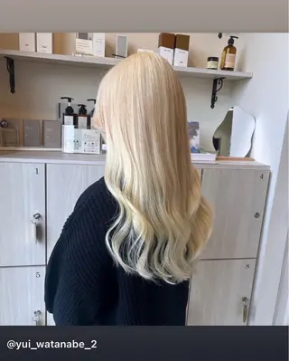 ロング Uni江坂所属・咲羽/ assistantのヘアスタイル