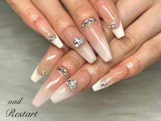 ロング nail Restart所属・Restart YURIのネイルデザイン
