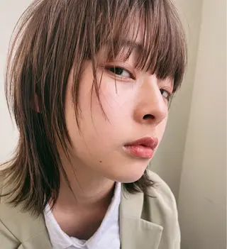 ミディアム タケ/カットブリーチ モデル募集中！！のヘアスタイル