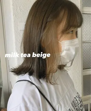 ミディアム カラー メンズ似合わせ🪞 副店長 kotoriのヘアスタイル