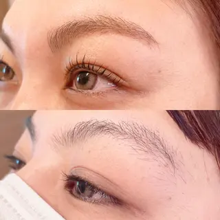メンズ マツエク・マツパ アイブロウ Chante Lily所属・森崎 麗のマツエク・マツパデザイン