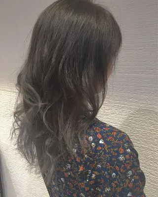 カラー 韓国ヘア/耳ツボジュ エリー♡ayumuのヘアスタイル