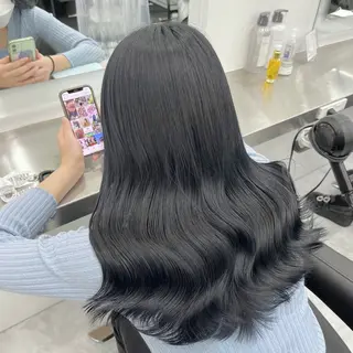 ロング カラー ヘアアレンジ ‎🤍韓国ボブ/ 縮毛矯正🪽‪ひかりのヘアスタイル
