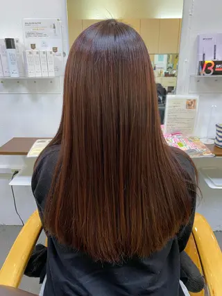 ロング カラー 【髪質改善】に特化 オリーブオイルクラブのヘアスタイル