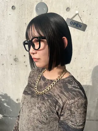 ミディアム 犬塚 梨花のヘアスタイル