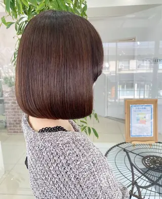 カラー ミニヨン バイ ハピネス高の原店所属・植村 侑斗のヘアスタイル