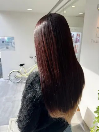 ロング 加藤 優眞のヘアスタイル