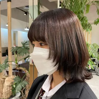 ショート これた🧸ヘアメ職人 ♡髪質改善♡カラーのヘアスタイル