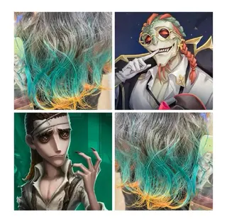 ミディアム カラー GARU-ガル-所属・TSUNO🦖 派手髪/オタク美容師のヘアスタイル