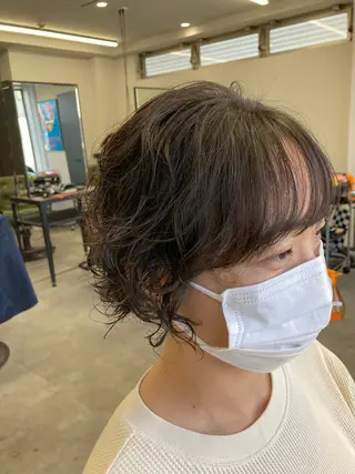 ショート パーマ SHAFT Ieiriのヘアスタイル