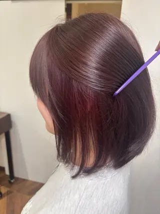 カラー hina🎀🪽 /艶カラー/大曽根駅のヘアスタイル