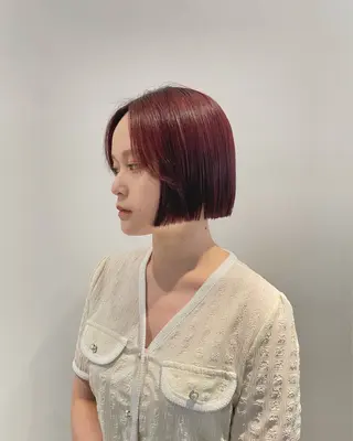 ショート カラー 🟧オシャレ女子多数 アツシ🟧のヘアスタイル