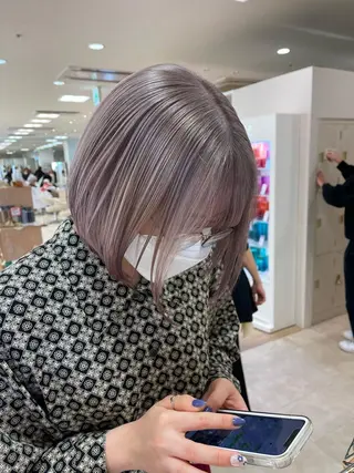 ショート カラー 🍀自然＆長持ち♪ 縮毛矯正の匠✨️のヘアスタイル