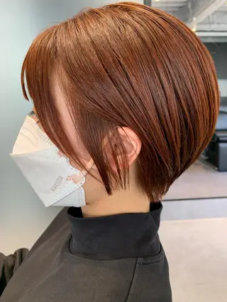 ショート wezer所属・✨透明感カラー✨髪質 改善✨国分魚生のヘアスタイル