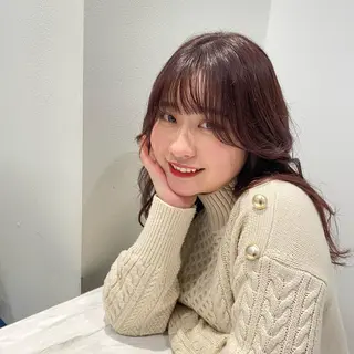 ロング カラー Hello Design Coconeel所属・UNJOUR / kannaのヘアスタイル