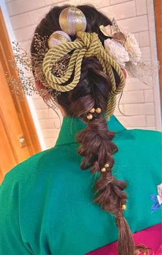 ロング ヘアアレンジ 坂本 なつきのヘアスタイル