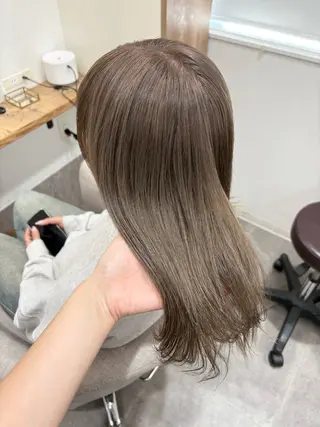 セミロング カラー Maki マキのヘアスタイル