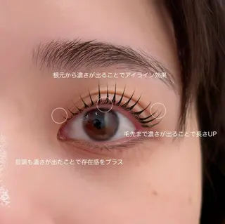 マツエク・マツパ 神田 佳奈のマツエク・マツパデザイン