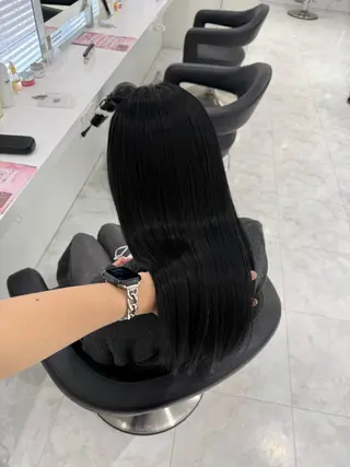 ロング カラー 大人っぽ暗髪レディ 🩶takuto🩶のヘアスタイル