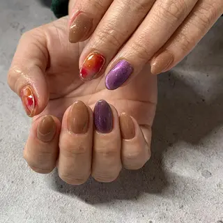 ネイル THECOLORS所属・近貞 莉奈のネイルデザイン