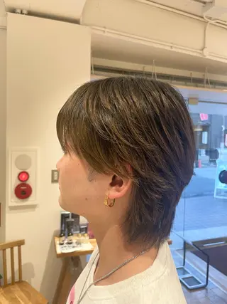 パーマ メンズ 井上 ほのかのヘアスタイル