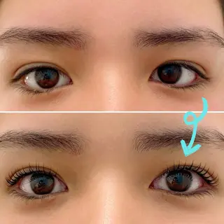 マツエク・マツパ rich to 井上　千鶴のマツエク・マツパデザイン