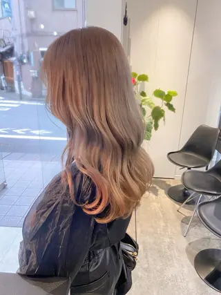 ロング カラー 池袋/透明感カラー 🎀Yuri🎀のヘアスタイル