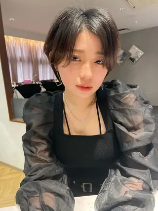 ショート Aster 店長 れおん✂️のヘアスタイル