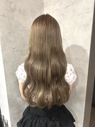 ロング カラー パーソナルカラー 診断🍀マリンのヘアスタイル