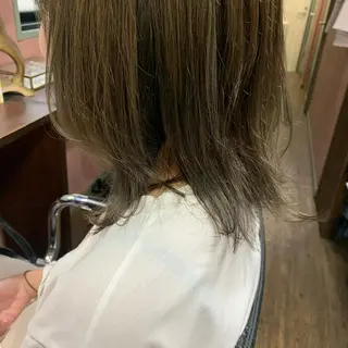 ミディアム カラー chouette/ 根本優希のヘアスタイル