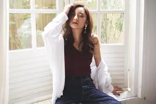 ロング カラー 銀座メンズ専門🖤 小島奈々のヘアスタイル