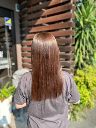 カラー 篠田 蒼のヘアスタイル