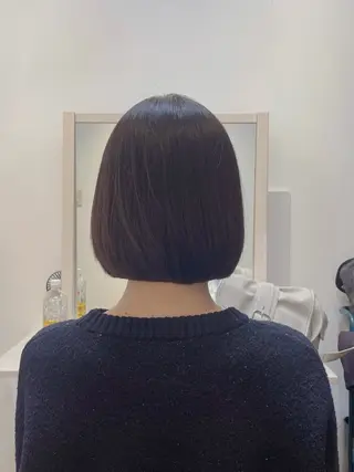 ショート モデル募集中lore 中村かれんのヘアスタイル