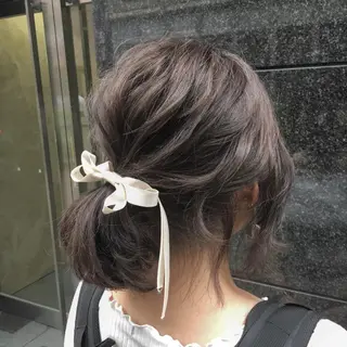 ミディアム カラー パーマ ヘアアレンジ メンズ キッズ ネイル マツエク・マツパ 角床直哉 カラーカットNO 1のヘアスタイル