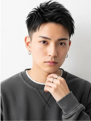 ショート メンズ 野宮 叶碧のヘアスタイル