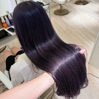 ロング カラー Parve Mix 森 美遥🇰🇷🩶のヘアスタイル