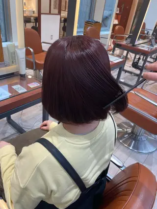 ショート カラー 🩶赤み消しカラー 🐈‍⬛荻野美思🐾のヘアスタイル