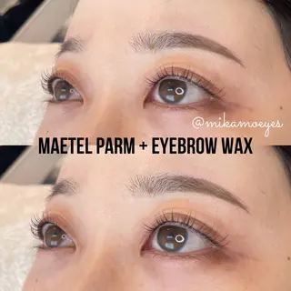 マツエク・マツパ アイブロウ olu 美甘 カレンのマツエク・マツパデザイン