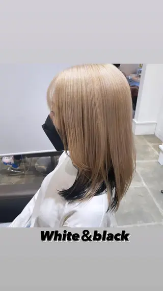 カラー 井上 舞のヘアスタイル