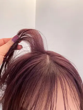 ミディアム カラー パーマ 💖美髪矯正💖 辻未侑のヘアスタイル