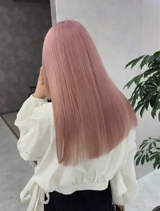 ロング カラー ハイトーンレイヤー 🦋🌷Shuriのヘアスタイル