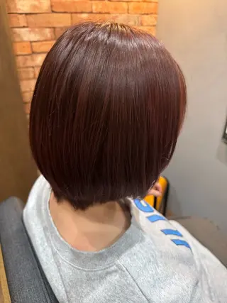 ショート カラー/ 髪質改善/新吾ありさのヘアスタイル
