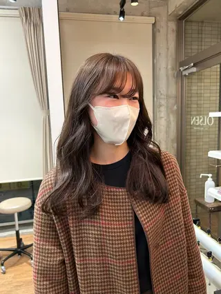 ロング カラー OLSEN D.B.A BALLOON HAIR所属・表参道OLSEN✂︎ nanamiのヘアスタイル
